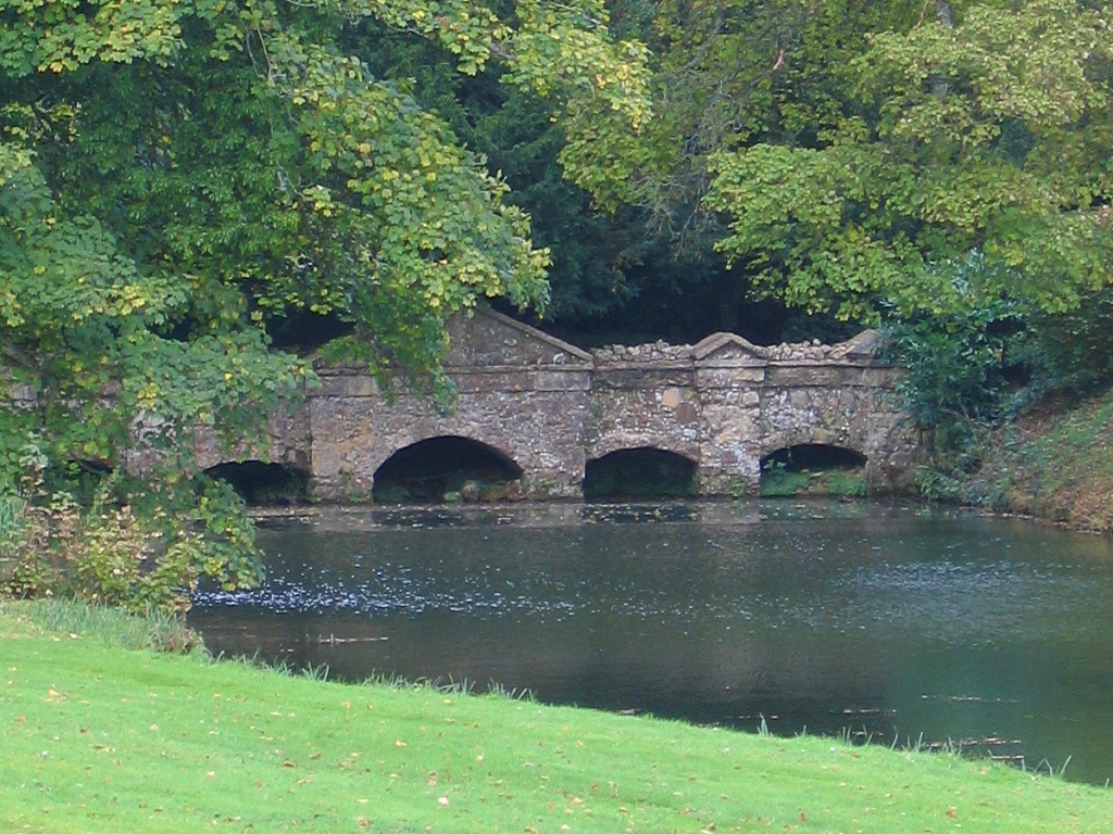 Shell Bridge in Stowe Gardens © essentially-england.com