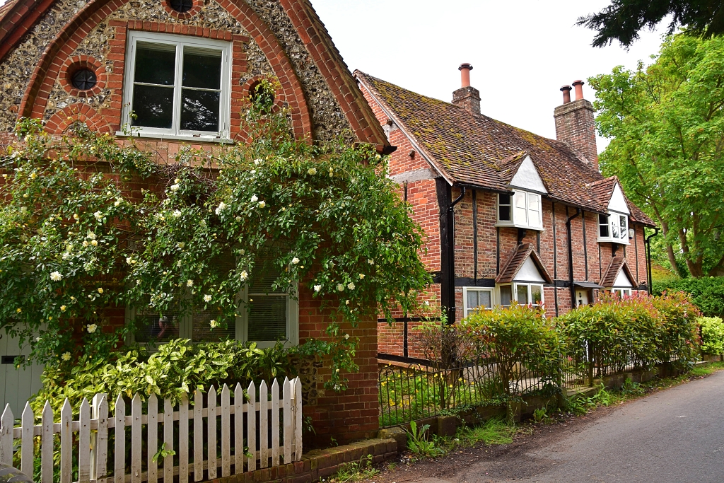 Walking Through Skirmett in the Chiltern Hills © essentially-england.com