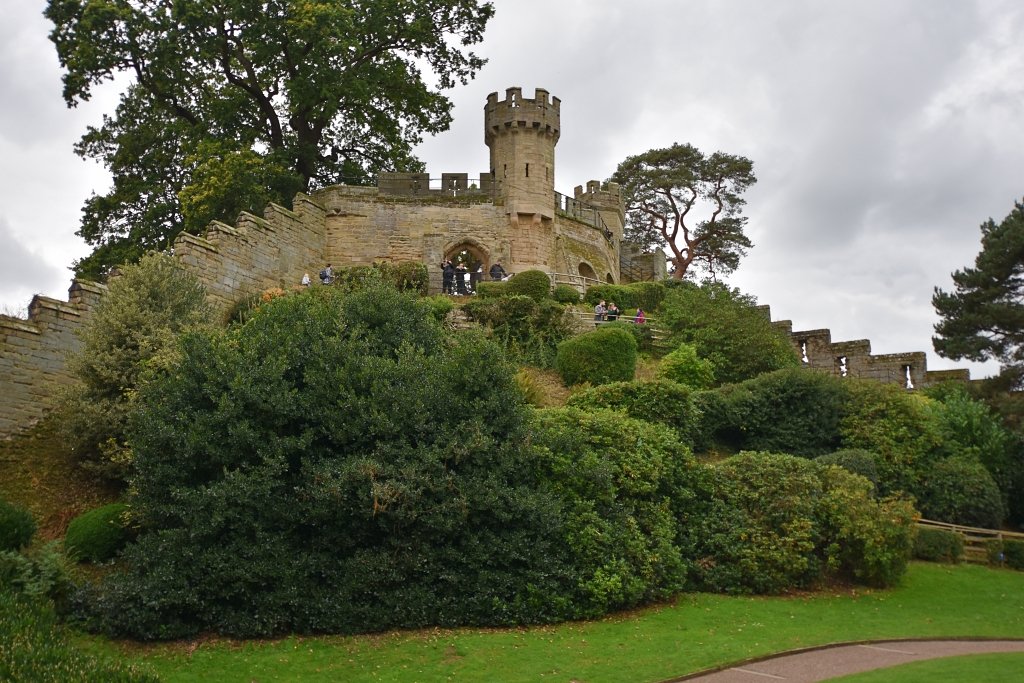 The Norman Motte at Warwick Castle © essentially-england.com