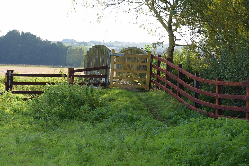 Gated Wooden Bridge © essentially-england.com